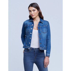 L'AGENCE Celine Jacket Authentique Distressed Size XS